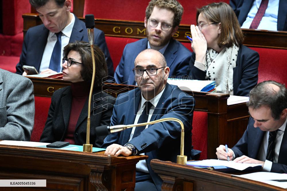 Session of Questions to The Government - Paris