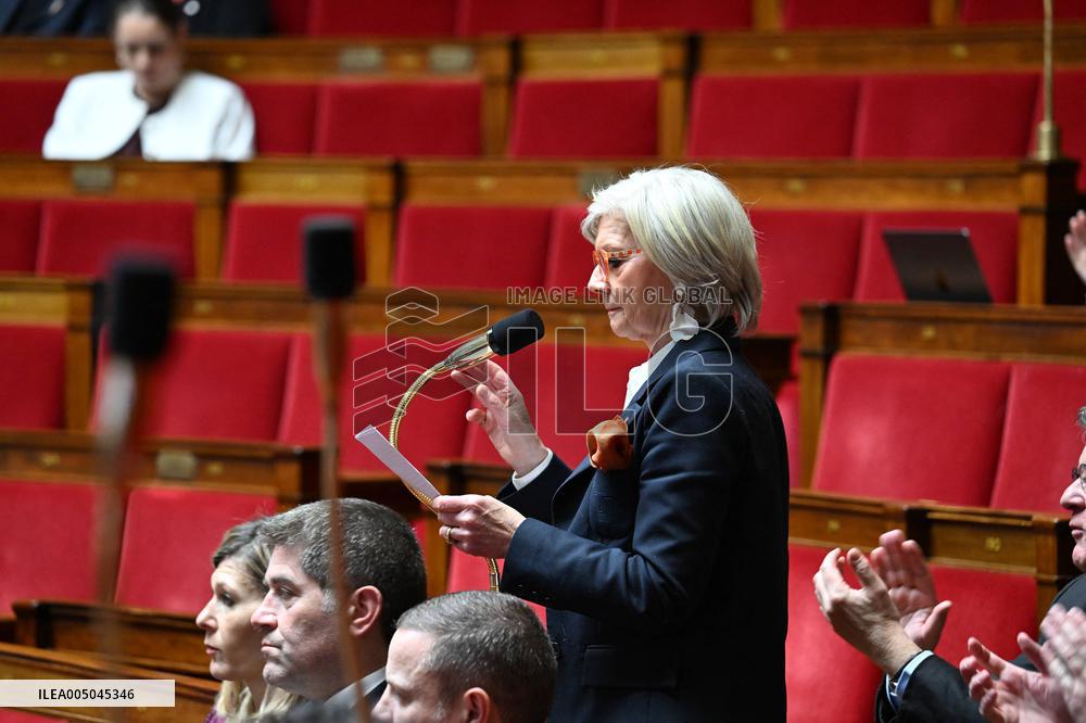 Session of Questions to The Government - Paris