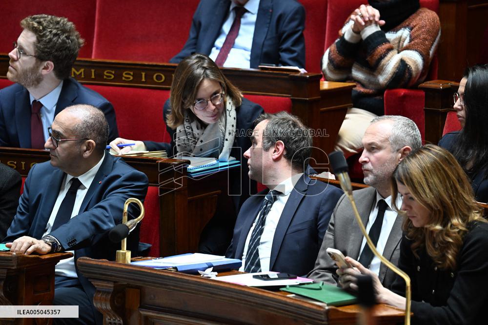 Session of Questions to The Government - Paris