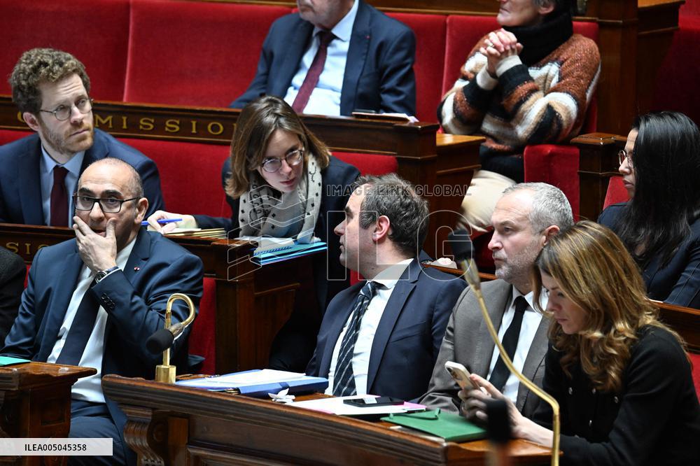 Session of Questions to The Government - Paris