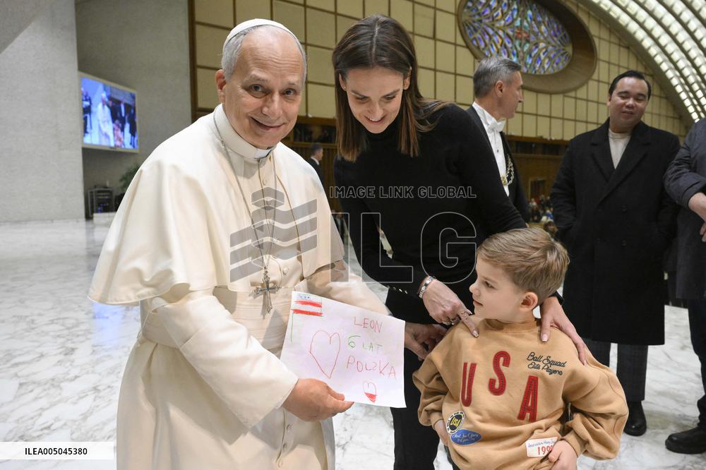 Pope Leo XIV Leads The General Audience - Vatican
