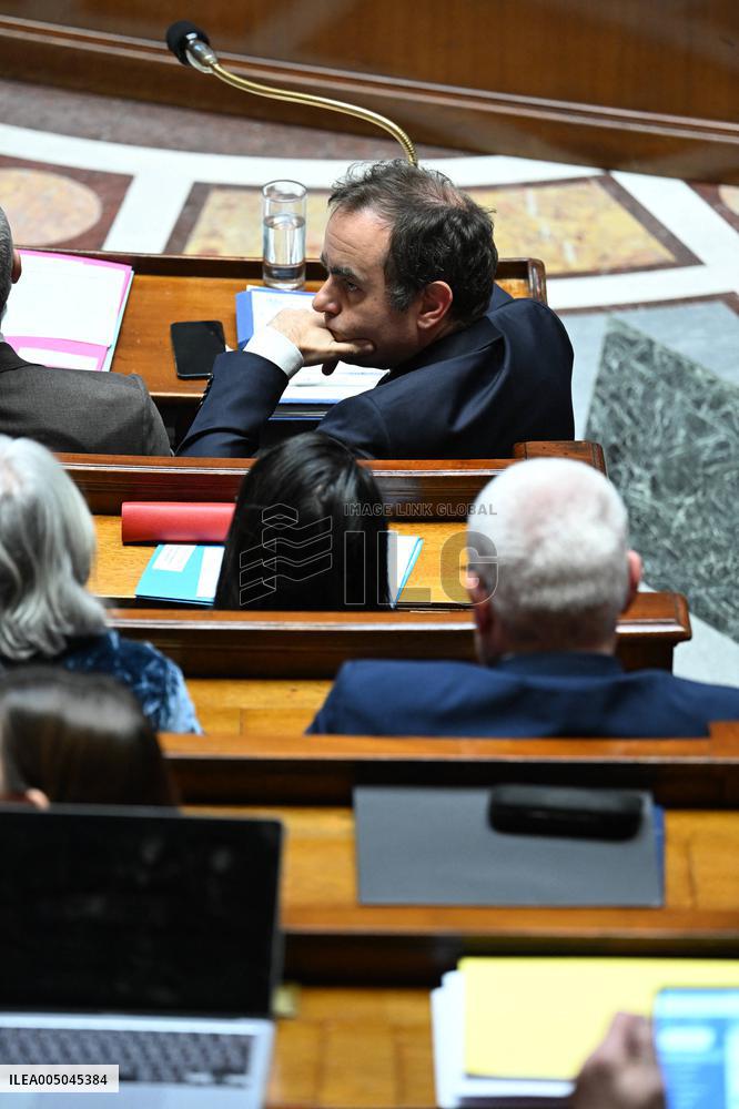 Session of Questions to The Government - Paris