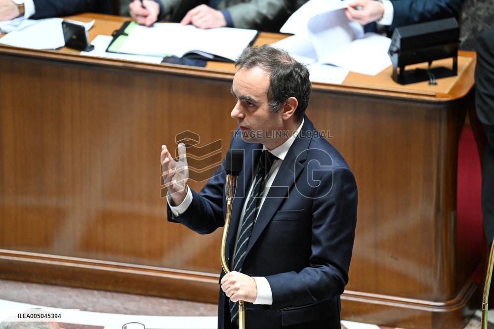 Session of Questions to The Government - Paris