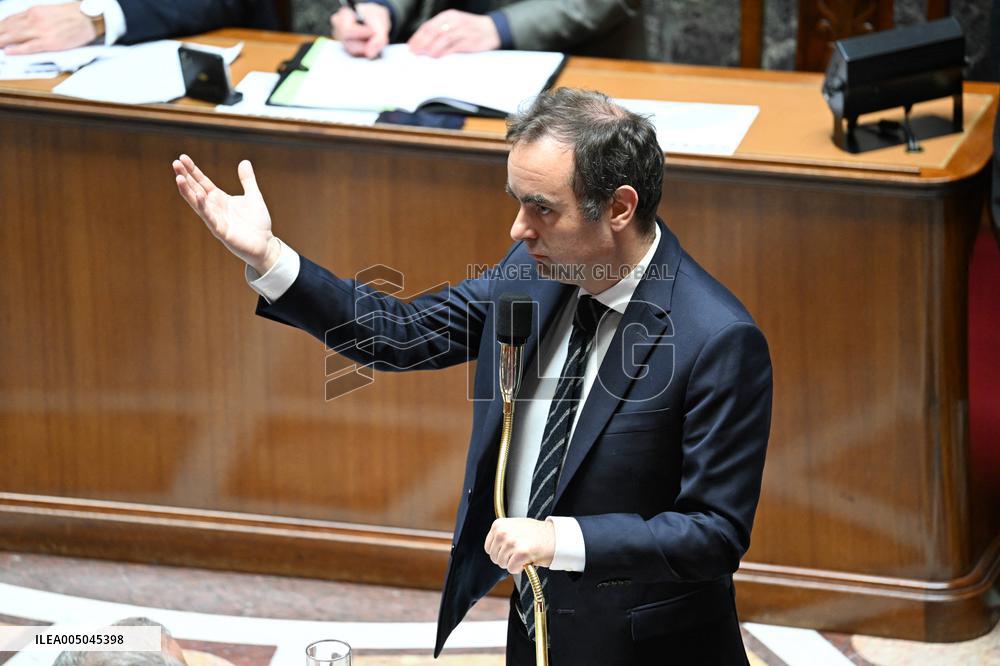 Session of Questions to The Government - Paris