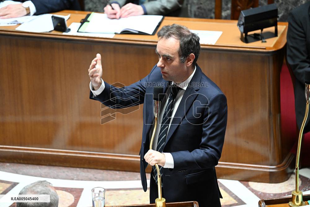 Session of Questions to The Government - Paris