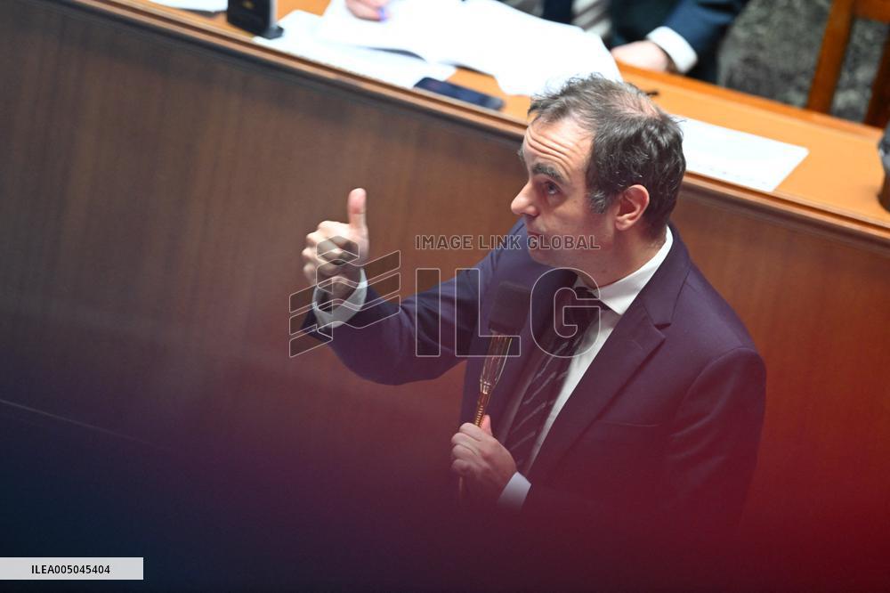 Session of Questions to The Government - Paris