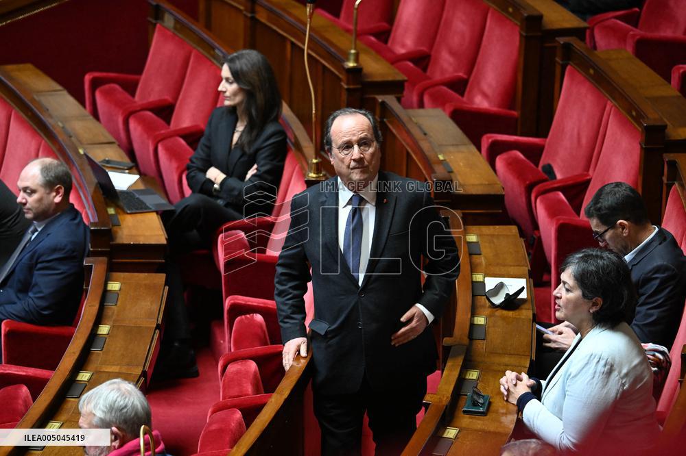 Session of Questions to The Government - Paris