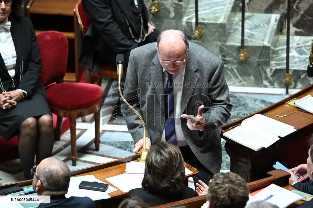 Session of Questions to The Government - Paris