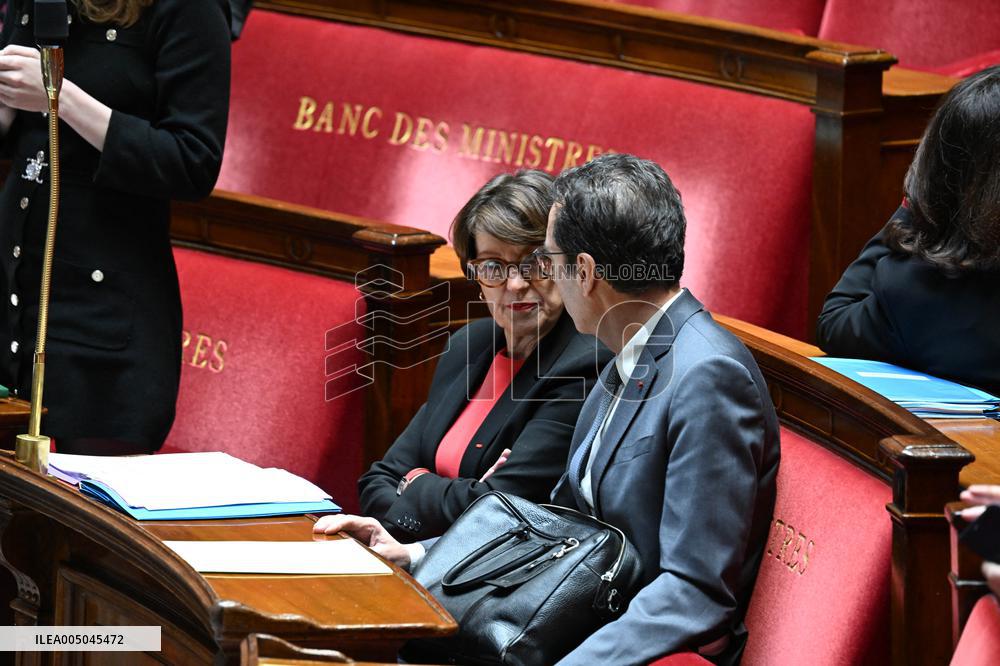 Session of Questions to The Government - Paris