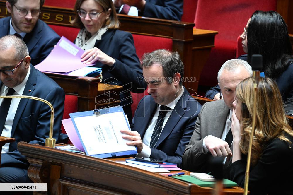 Session of Questions to The Government - Paris