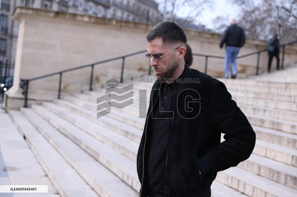 Figure of French Football Rolland Courbis Funeral - Paris
