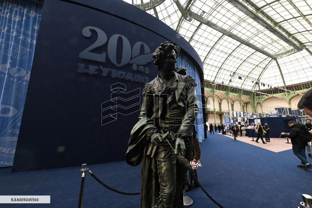 Le Figaro Celebrates Its 200th Anniversary - Paris