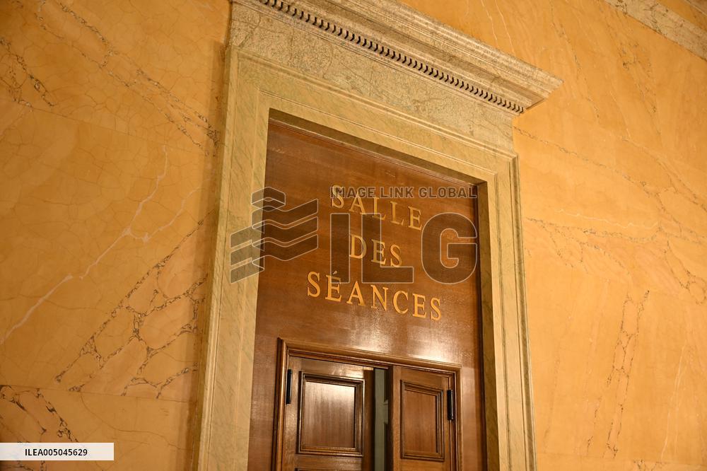 Motion of Censure Against the Government at The National Assembly - Paris