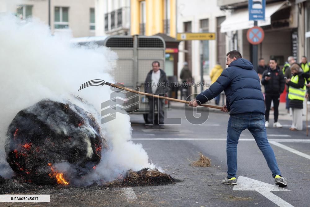 Protest Against Mercosur Agreement - Spain