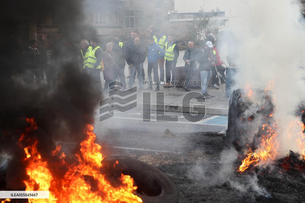 Protest Against Mercosur Agreement - Spain