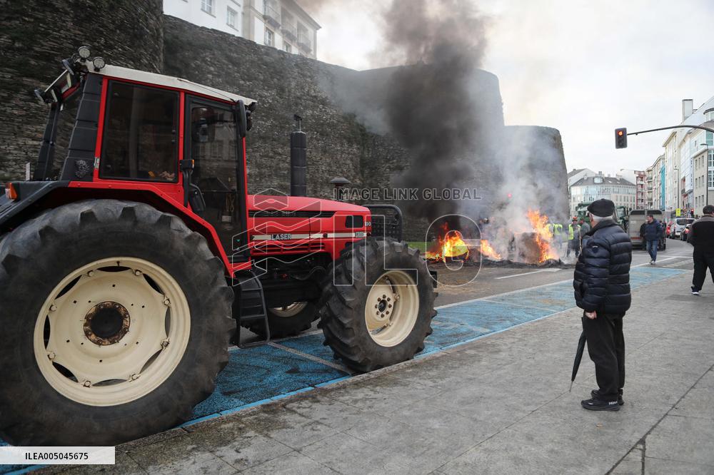 Protest Against Mercosur Agreement - Spain