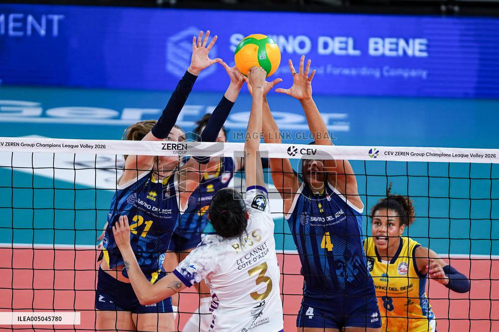 VOLLEY - Champions League Women - Savino Del Bene Scandicci vs Volero Le Cannet