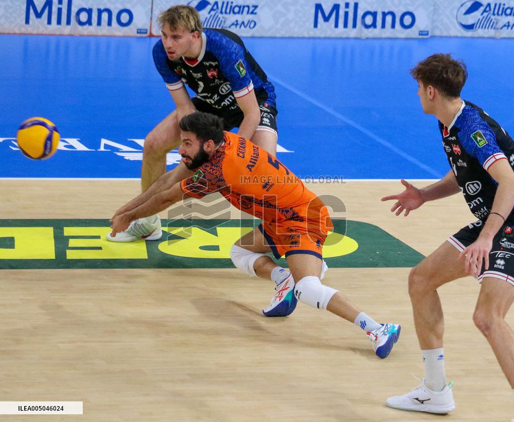 VOLLEY - Superlega Serie A - Allianz Milano vs Gas Sales Bluenergy Piacenza
