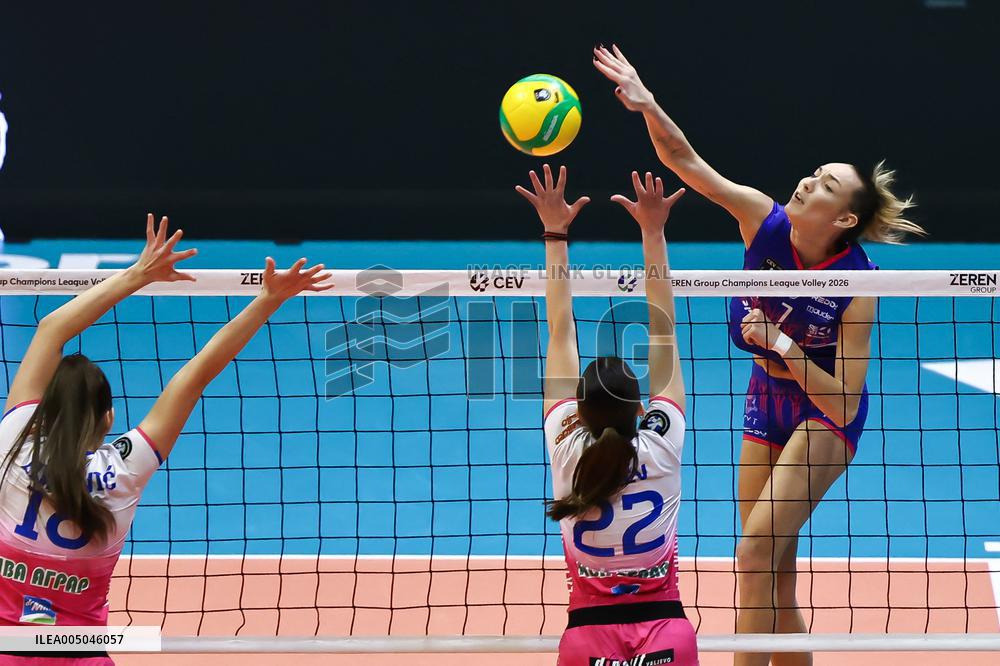 VOLLEY - Champions League Women - Numia Vero Volley Milano vs OK Zeleznicar Lajkovac