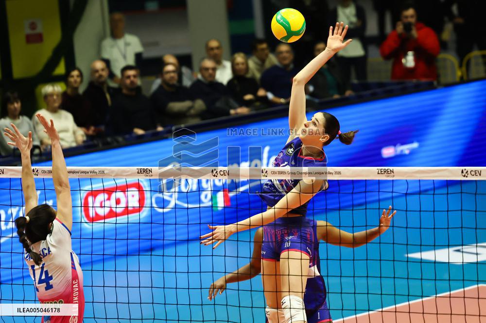 VOLLEY - Champions League Women - Numia Vero Volley Milano vs OK Zeleznicar Lajkovac