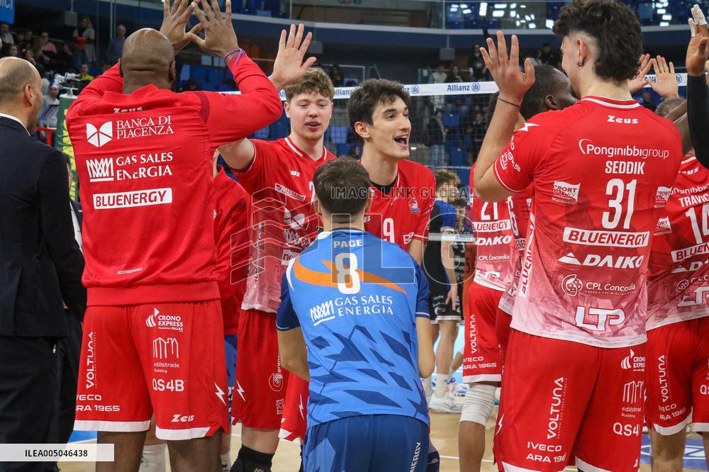 VOLLEY - Superlega Serie A - Allianz Milano vs Gas Sales Bluenergy Piacenza
