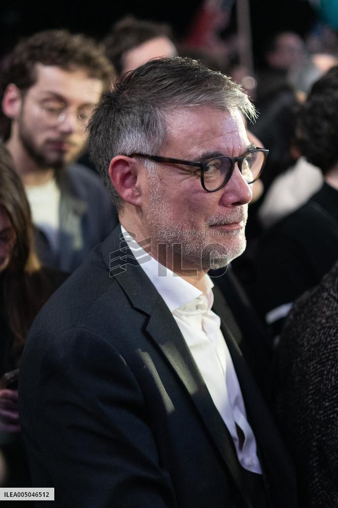 First campaign rally of Emmanuel Gregoire - Paris