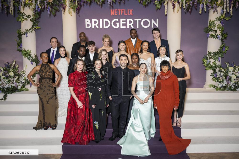 "Bridgerton" Season 4 Paris World Premiere - Paris