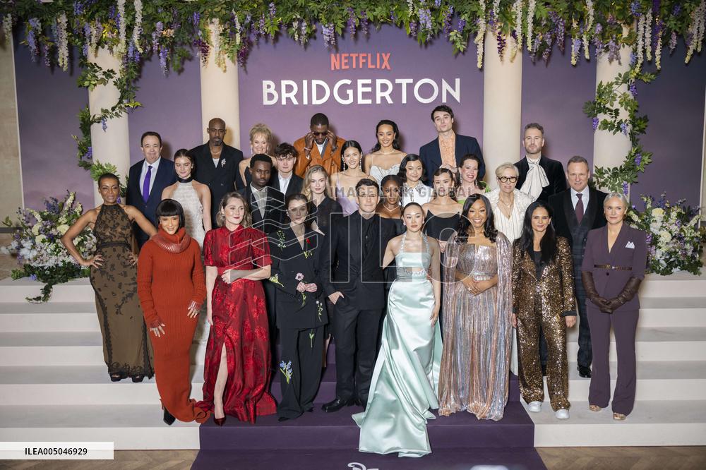 "Bridgerton" Season 4 Paris World Premiere - Paris