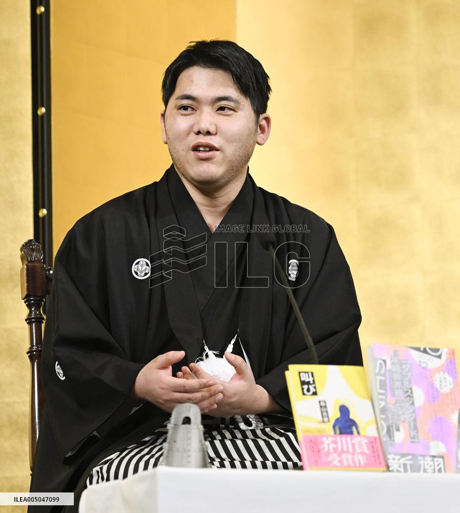 Literary award winner in Japan