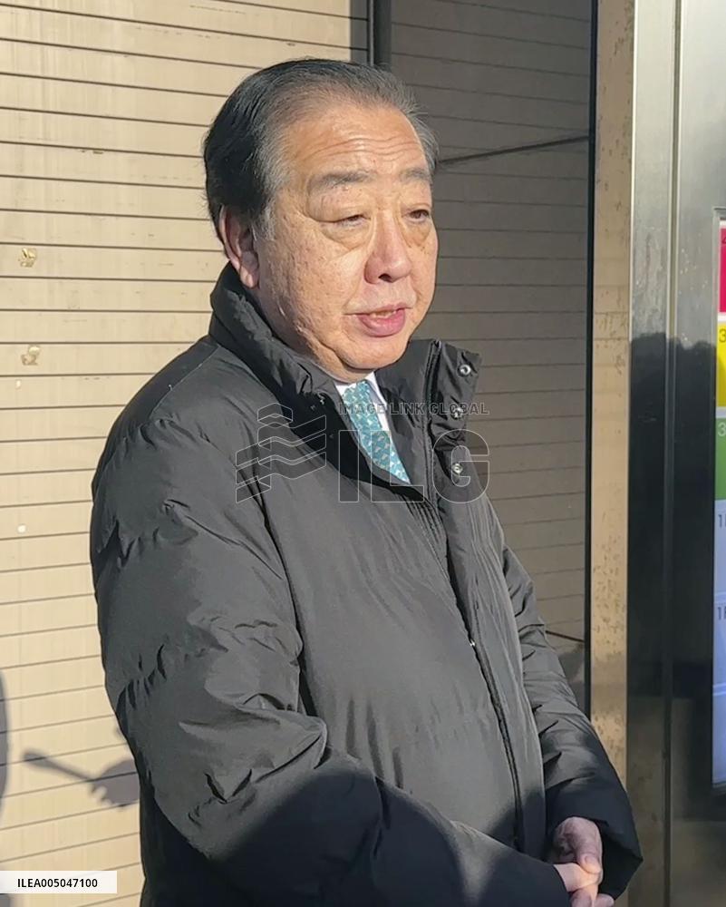 Main opposition party head Noda