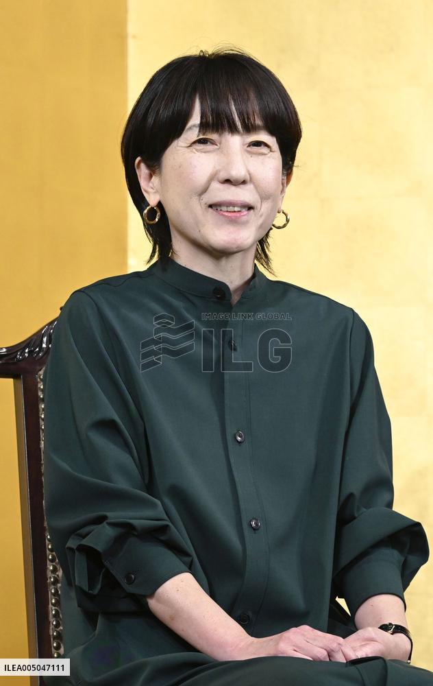 Literary award winner in Japan