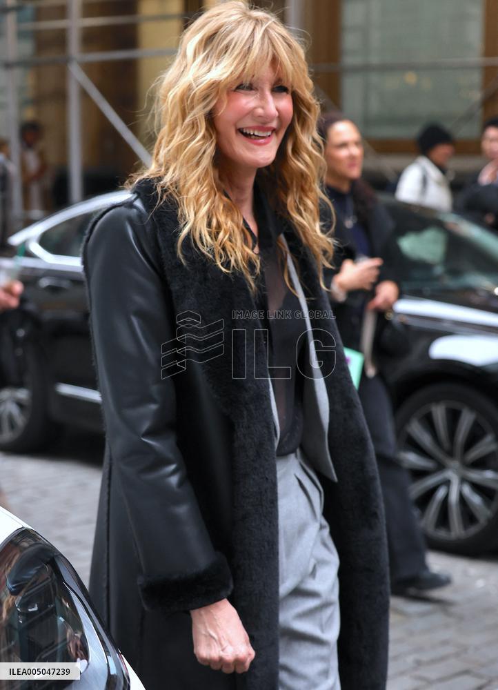 Laura Dern Leaving Her Hotel - NYC
