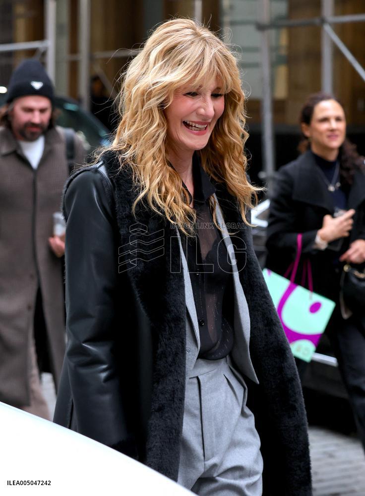 Laura Dern Leaving Her Hotel - NYC