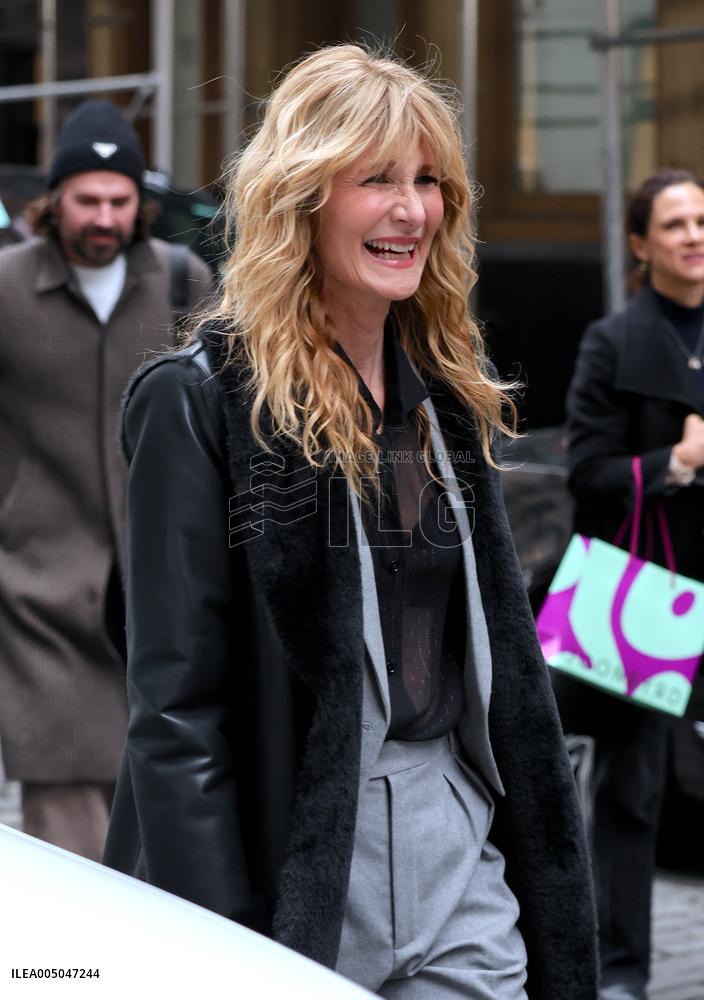 Laura Dern Leaving Her Hotel - NYC