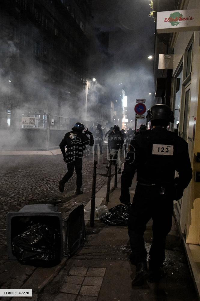 Morocco Victory Policing - Paris