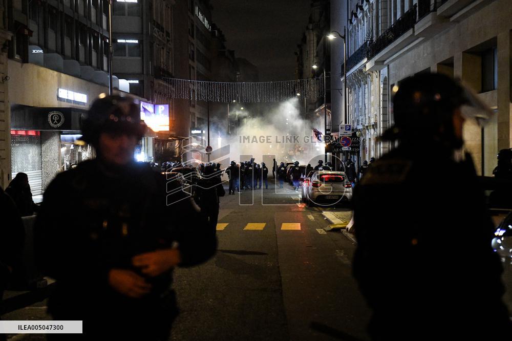 Morocco Victory Policing - Paris