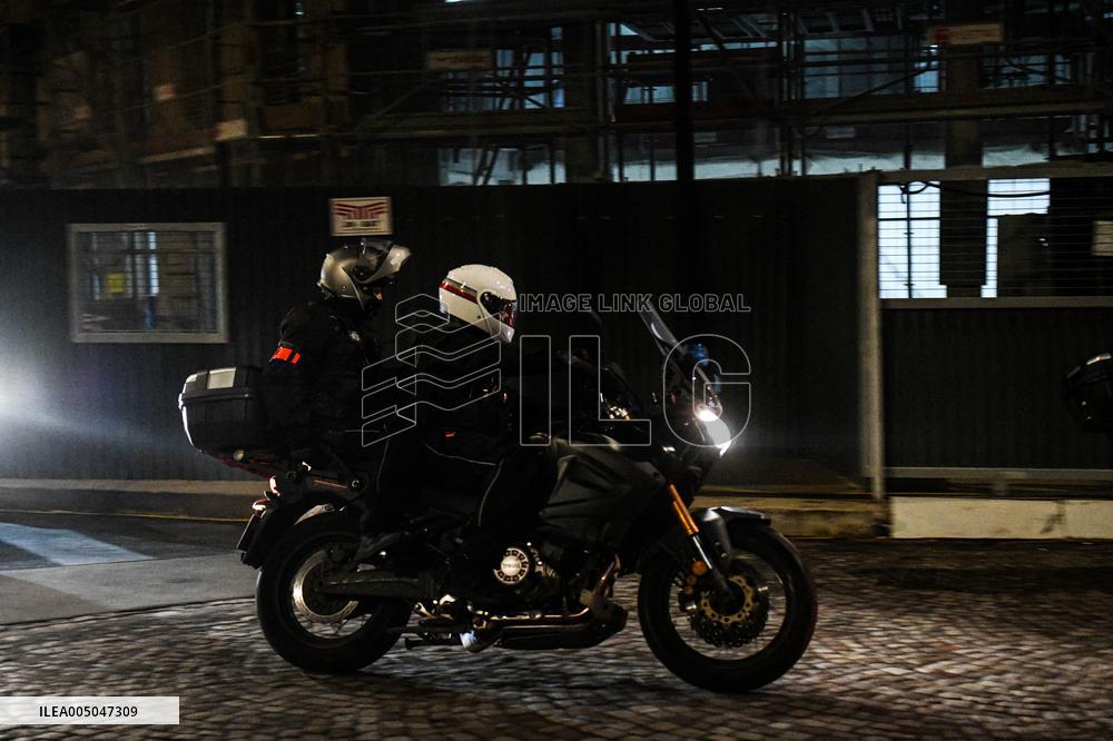 Morocco Victory Policing - Paris