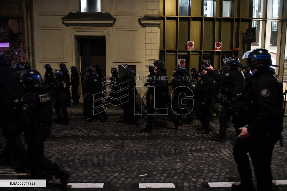 Morocco Victory Policing - Paris