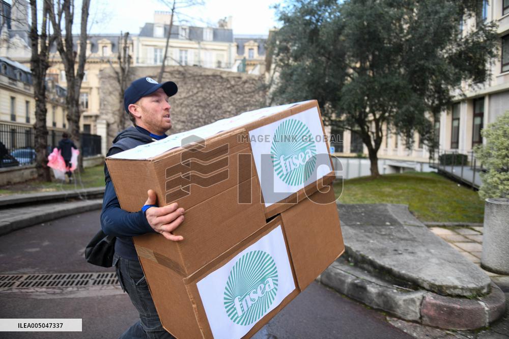 Mercosur Protest - Paris
