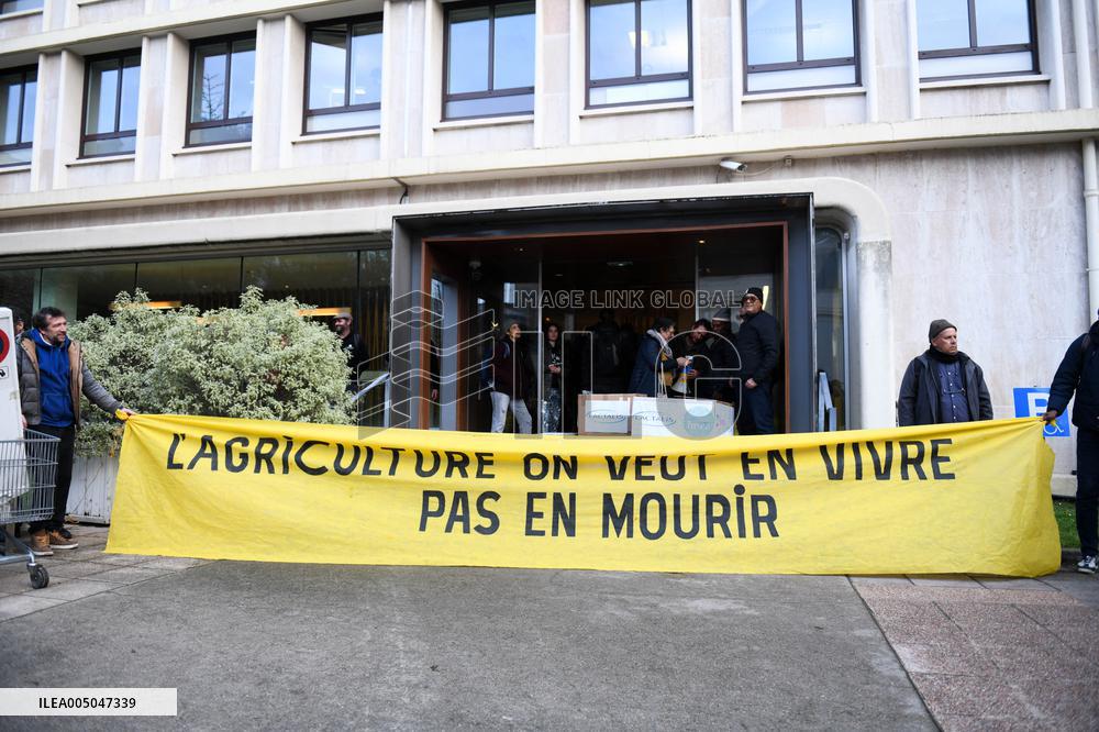 Mercosur Protest - Paris