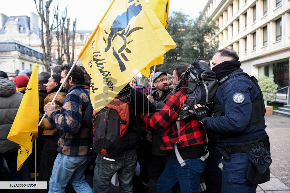 Mercosur Protest - Paris