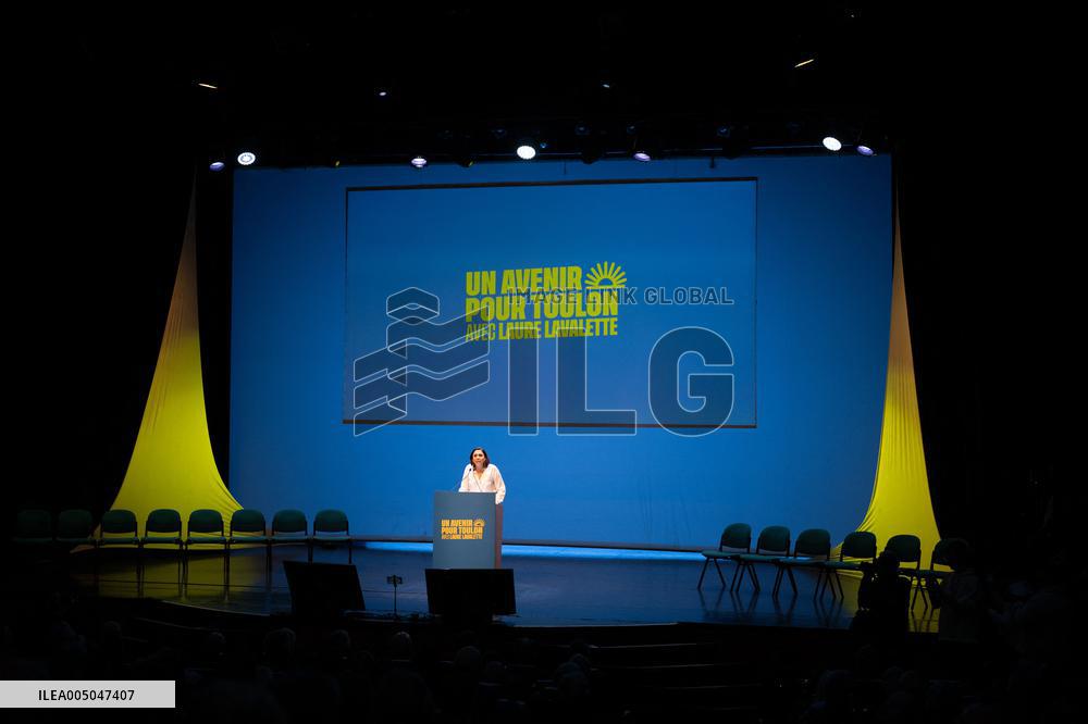 Campaign Rally Hosted By Laure Lavalette - Toulon