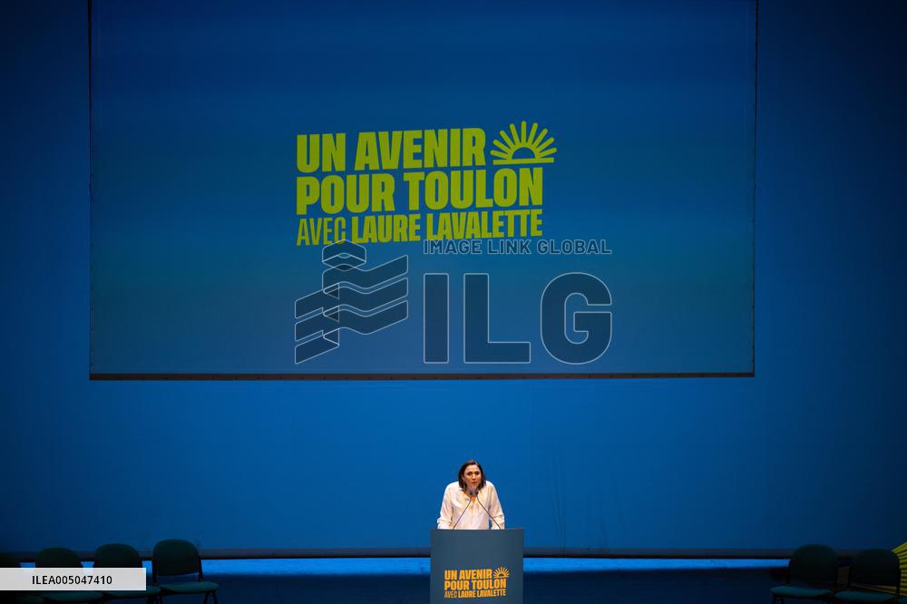 Campaign Rally Hosted By Laure Lavalette - Toulon