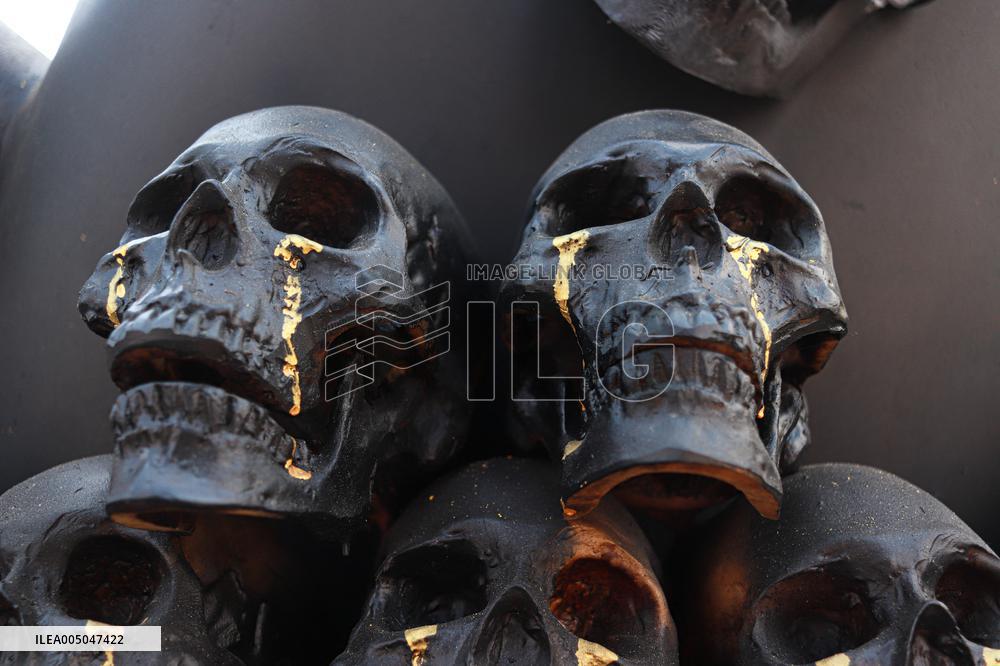 Nopalera Exhibition In Main Square Zocalo - Mexico City