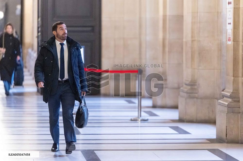 Appeal trial of Marine Le Pen and RN’s officials on suspicion of embezzlement of European public funds - Paris AJ