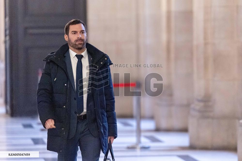 Appeal trial of Marine Le Pen and RN’s officials on suspicion of embezzlement of European public funds - Paris AJ