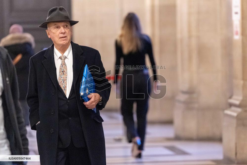 Appeal trial of Marine Le Pen and RN’s officials on suspicion of embezzlement of European public funds - Paris AJ