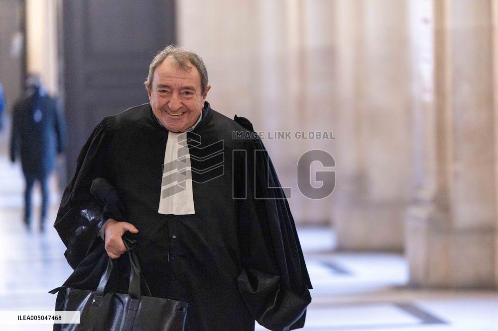 Appeal trial of Marine Le Pen and RN’s officials on suspicion of embezzlement of European public funds - Paris AJ