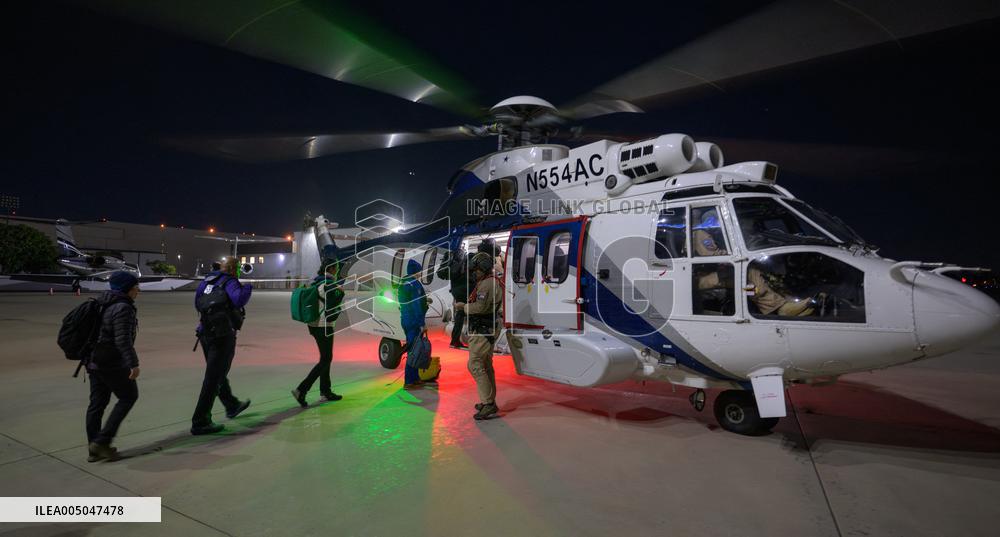 NASA’s SpaceX Crew-11 Pre-Splashdown - Long Beach