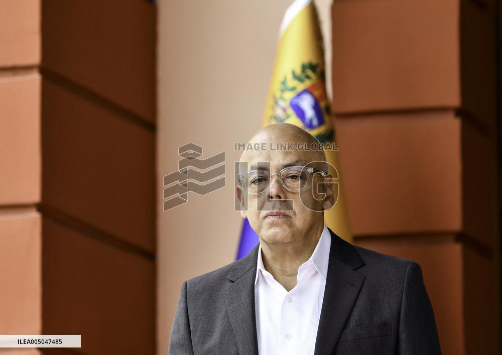 Venezuela S Acting President Delcy Rodriguez Attends A Press Conference - Caracas